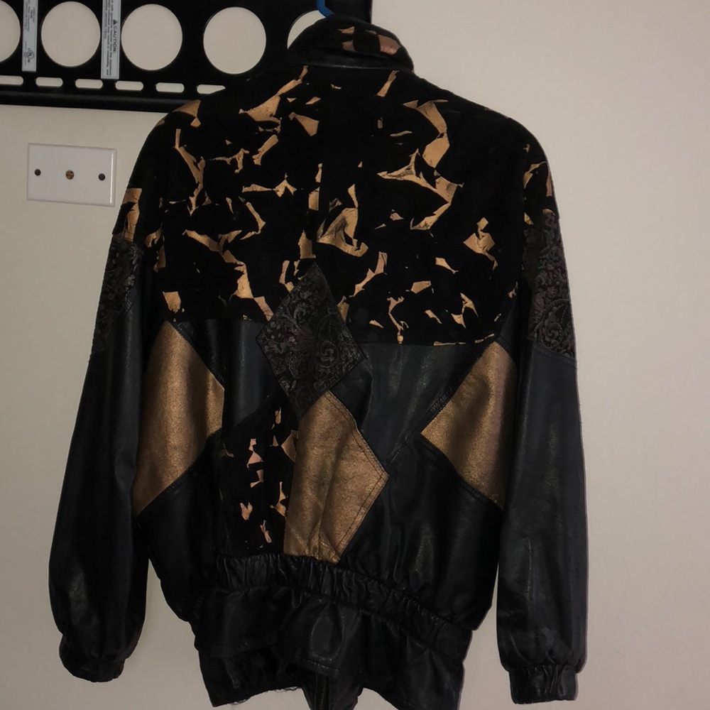 Vintage Leather Jacket - Picture 2 of 5